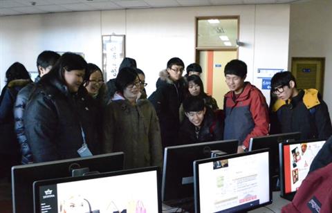 시각미디어디자인학과 전시회